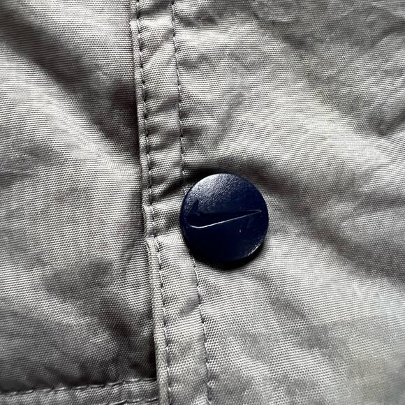Nike vintage Puffer Coat Jacket 90’s gray Blue men’s size XXL - Picture 10 of 16
